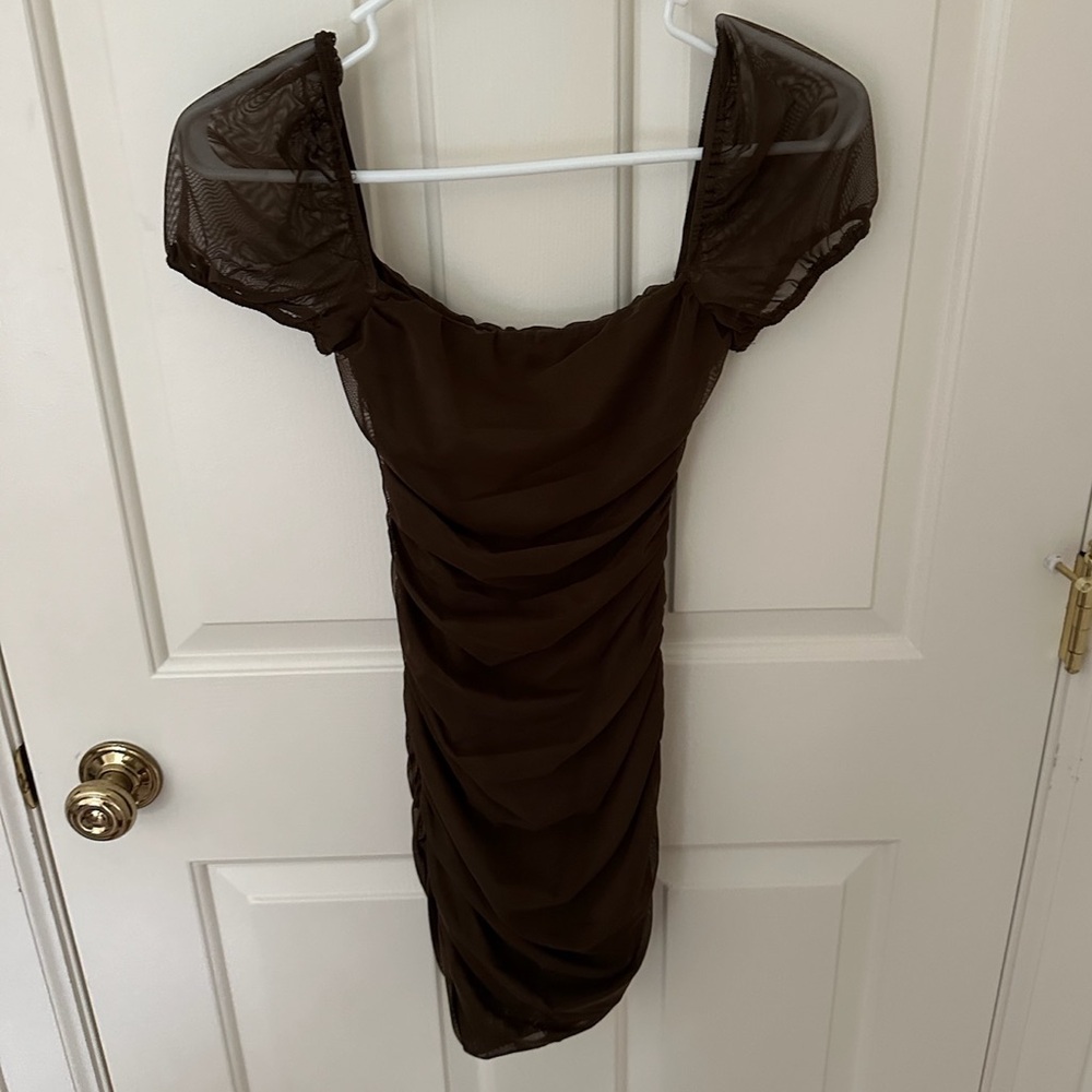 Princess Polly brown dress